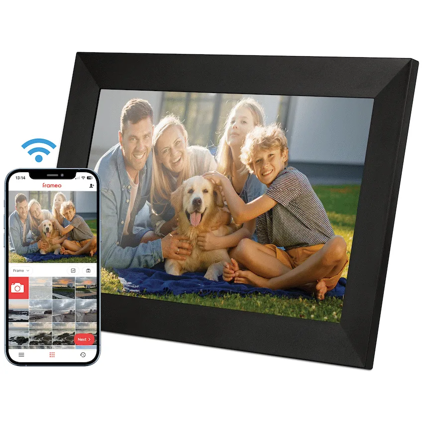 Volkano Scene Series 10.1" Smart Photo Frame with Built-In Frameo Software
