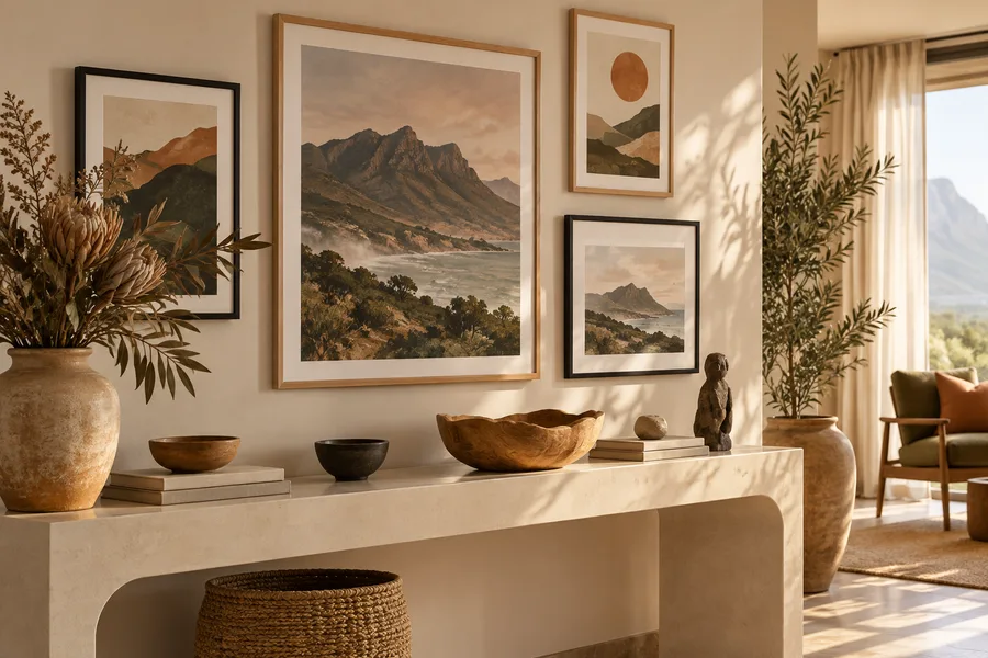 Illustrative photo frames and digital picture displays scene